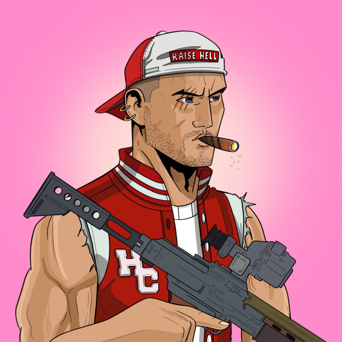 HellCatsNFT's tweet photo. 🔥COLLAB GIVEAWAY🔥

Shout out to our newest TroubleMaker partner @degenmercsnft for this dope Hell Cats 1/1. We're giving away;

🎁 10 x Deathlist Spots
🎁 25 $MATIC

Follow both, RT and Like. Show no mercy!
#RaiseHell #onPolygon https://t.co/Ems1Da49h8