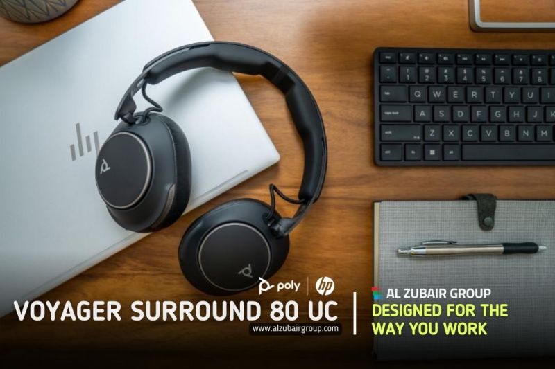 Don't miss out on this game-changing collaboration tool. Upgrade your virtual communication with Poly Voyager Surround 80 UC today!  @alzubairgroup
#PolyVoyager #UCHeadset #VirtualCollaboration #ProductivityBoost #RemoteWorkEssentials #WorkFromAnywhere #TeamCollaboration