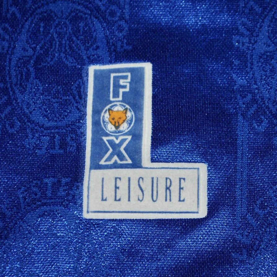 From 92-93 until 99-00, Leicester City made their kits under the Fox Leisure name (a branding they still use in their team shop to this day). I think the 94-95/95-96 is the best of the bunch.