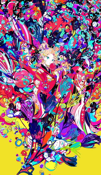 #イラスト「金魚」 