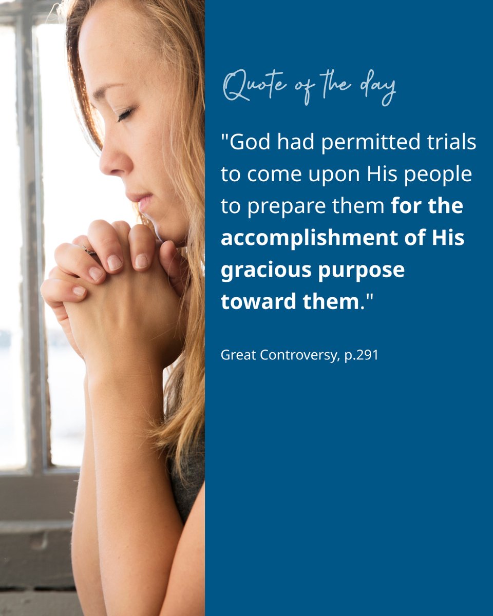 pastortedwilson's tweet photo. Sometimes the Lord allows us to go through trials so that we will be prepared to receive the blessings He has in store for us. https://t.co/tF37DiW2KT