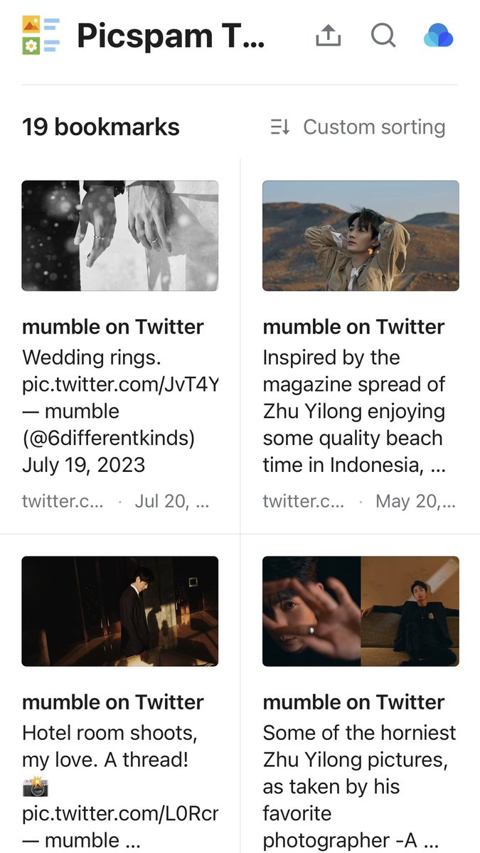 6differentkinds's tweet photo. Since Moments can't be edited anymore, tweets are now organized on Raindrop:

💧 https://t.co/iK9jA8FRDX https://t.co/eYPwxex3BX