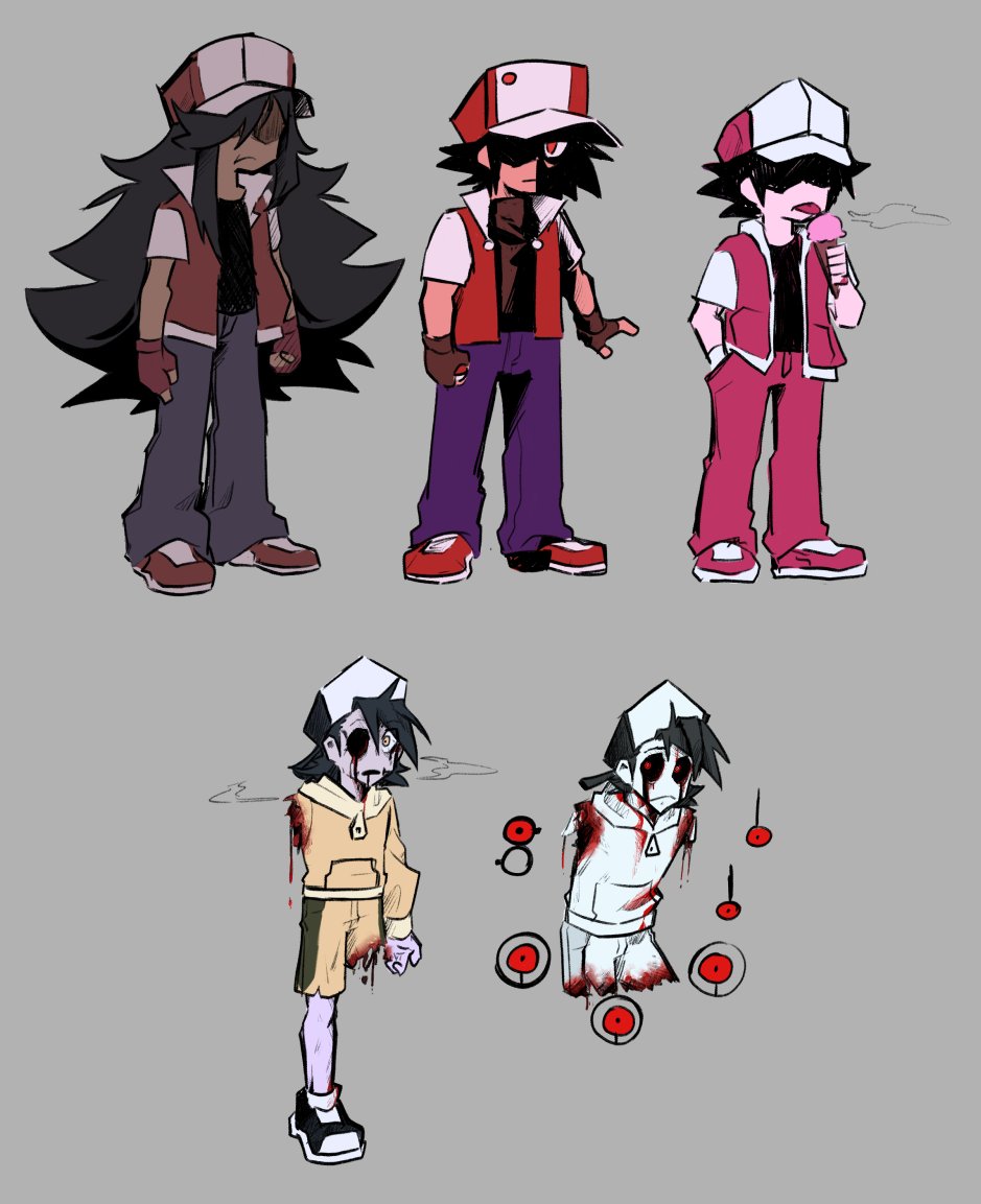 I drew this months ago because I just wanna draw slightly height differences