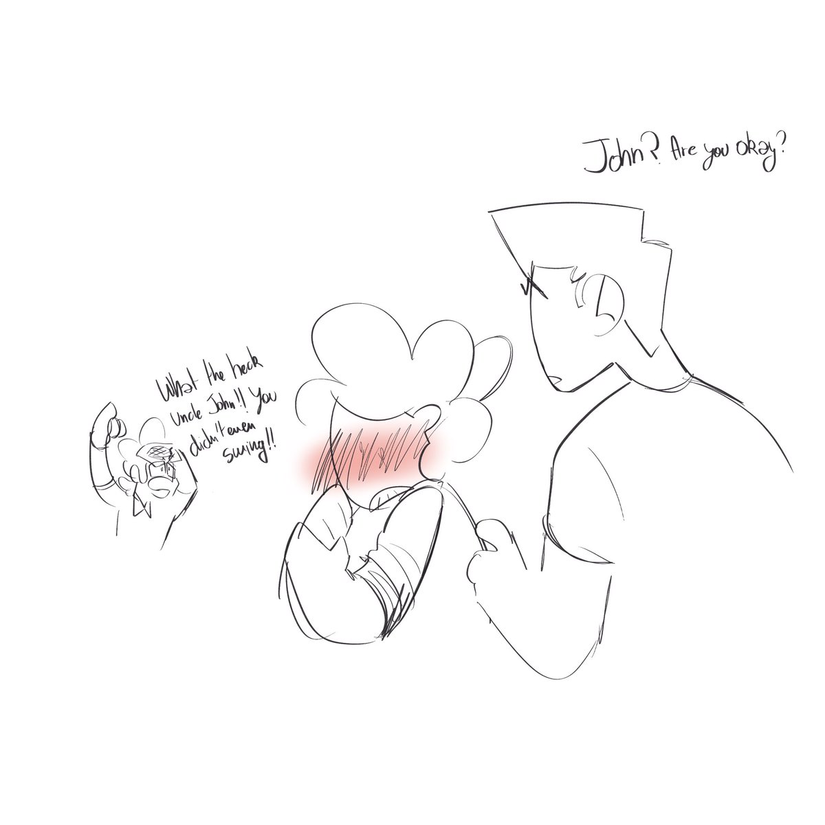 Requyem_'s tweet photo. John gets gay panic 

#spookymonth #spookymonthfanart #spookymonthjohn #spookymonthjack #spookymonthradford #smokeydonuts https://t.co/a2RwhyvBUp