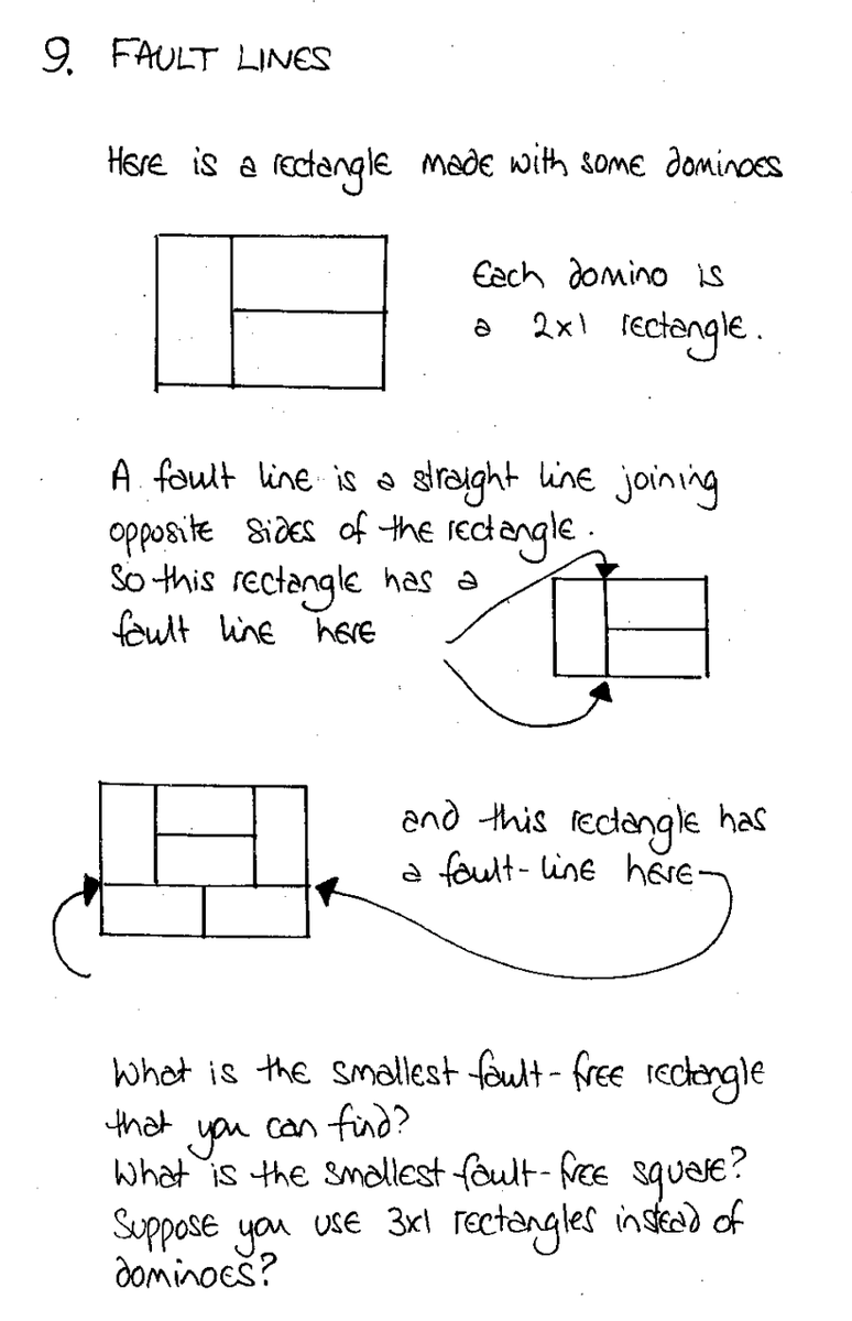 ATMMathematics's tweet image. Have a go at today's #summersolver This interesting task was taken from Points of Departure, a book compiled by a group of ATM members. bit.ly/43DUXsU