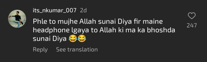 04Amaank's tweet photo. A boy Narender @IAMCouncil
@DelhiPolice @Cyberdost @AIMPLB_Official
Is abusing muslim god and is trying to make people fight eachother by spreading hate by his comments on Instagram posts plz take action against him.
Instagram I'd link https://t.co/2agBTqKbe4 https://t.co/jedpAg3dMo