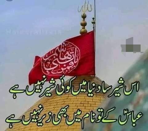 YasirAw73259232's tweet photo. 8 محرّم الحرام یوم شہادت 

شیر علیؑ..
شہنشاہِ وفاؑ..
افضل الشہداؑ..
قمرِ بنی ہاشمؑ...
سقائے سکینہؑ..
ثانيِ حیدرؑ
دُعائے فاطمہؑ...
طاقت دلِ شبیرؑ...
حضرت سیّدنا مولا غازی عباس علمدار ابنِ علی علیہ السلام  😭💔 https://t.co/1N5F40N9mE