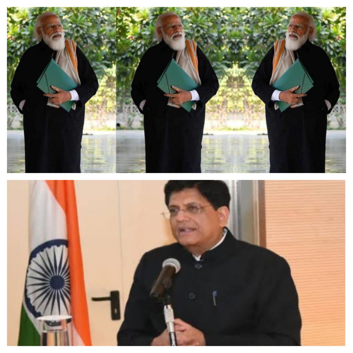 NoidaJustice's tweet photo. @PiyushGoyal ऐसे कॉन्फिडेंस को सलाम करता हूँ,
जो खुद काले रंग के कपड़ो में देवानन्द बने फिरते हैं उन्हें दूसरों पर काले कपड़े नहीं जँचते
उन्हें काले कपड़े पहने लोग भी काले नजर आते हैं!
वाह क्या सीन है?? https://t.co/NgFmOQmef6