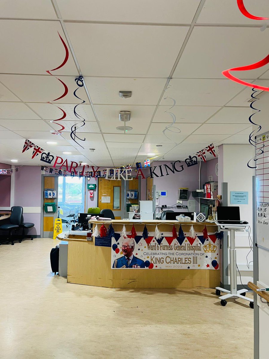 clare irvine (@36clare) on Twitter photo <a href="/FghStroke/">FGH Ward 6 Stroke Team</a> sent some photos of their ward decorations to our King and Queen. We received this lovely card today. Itโs also our ward manager <a href="/bexchelton/">Rebecca chelton</a> birthday today. Happy birthday ๐ฅณ <a href="/UHMBT/">MorecambeBayNHSTrust</a> <a href="/aaroncumminsNHS/">Aaron Cummins</a> <a href="/Annanelson2383/">Anna Robinson</a> <a href="/FghStroke/">FGH Ward 6 Stroke Team</a> sent some photos of their ward decorations to our King and Queen. We received this lovely card today. Itโs also our ward manager <a href="/bexchelton/">Rebecca chelton</a> birthday today. Happy birthday ๐ฅณ <a href="/UHMBT/">MorecambeBayNHSTrust</a> <a href="/aaroncumminsNHS/">Aaron Cummins</a> <a href="/Annanelson2383/">Anna Robinson</a>