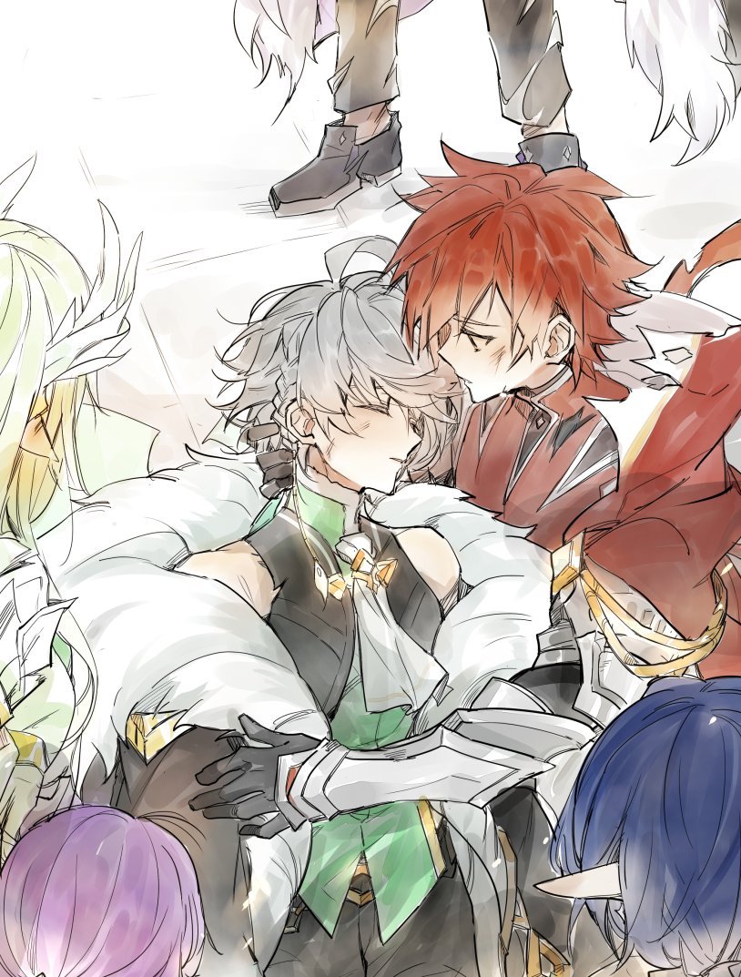 happy_NR2's tweet photo. 루헨상향축하기념 마구마구 재탕해보기 https://t.co/DGAlfvmxoM