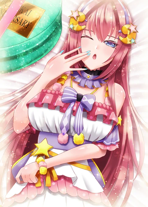 2021年作                                                              「ワンダショルカさん」                   ルカさん15周年まであと187日!                         #15周年まで過去絵365日巡音ルカ #巡音ルカ 