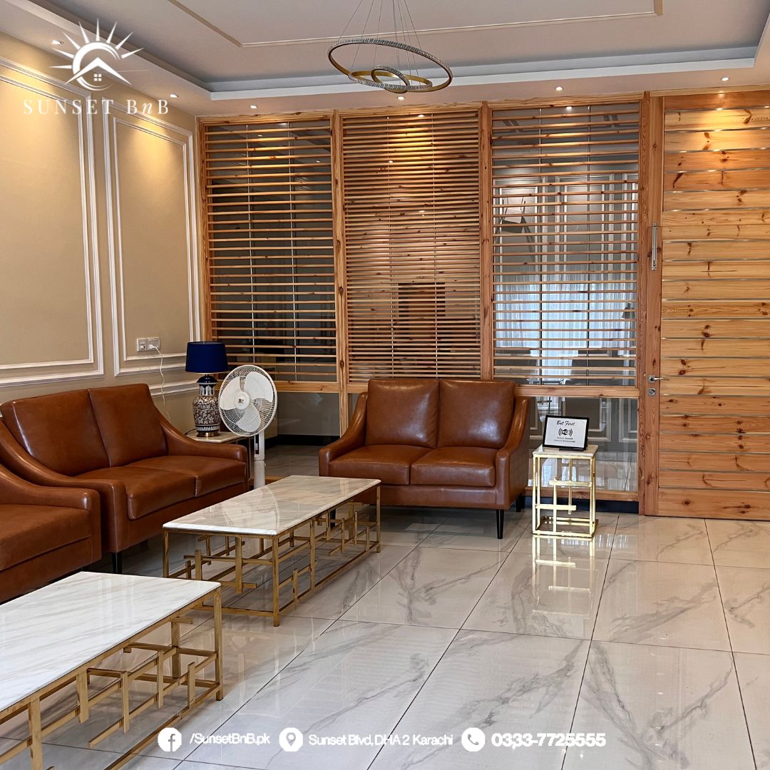 SunsetBnB's tweet photo. Welcome to our new Lobby!

We are thrilled to unveil our stunning, newly completed Lobby at @SunsetBnB. Get ready to be amazed by the extraordinary features &amp; delightful amenities that await you!

For Bookings:https://t.co/QNorkwL8bh
#SunsetBnB #luxuryhotel #guesthouse #Karachi https://t.co/m8C22RdYdm