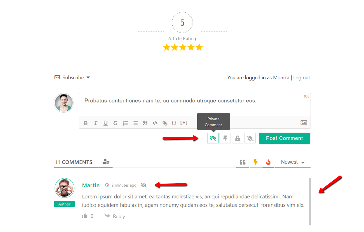 gVectors's tweet image. Create private #WordPress comment threads with the wpDiscuz Private Comments addon.
gvectors.com/product/wpdisc…
