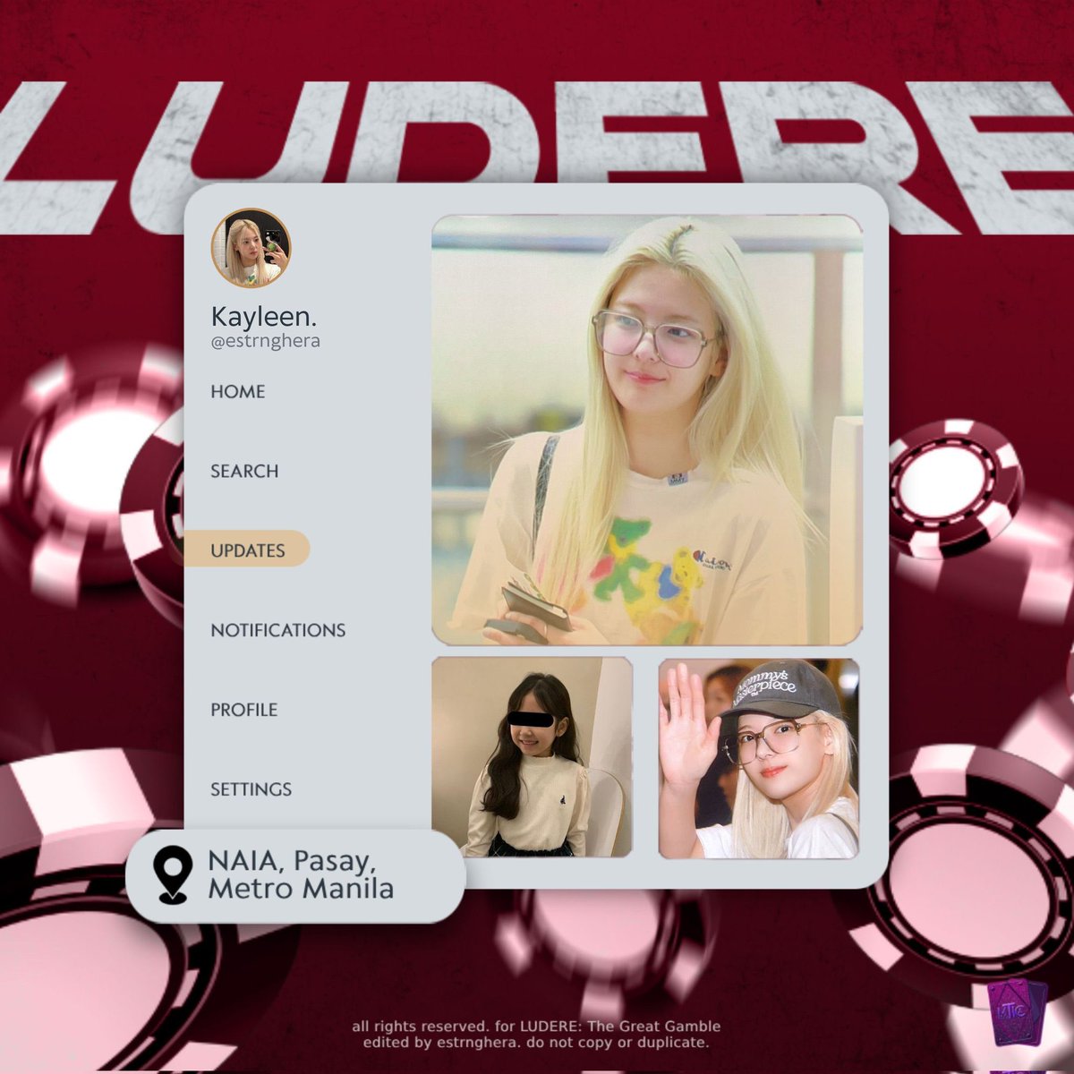 estrnghera's tweet image. ⠀

   ≡ estrnghera.⠀⠀ posted an update!
       with nagmikmik.⠀⠀
        » NAIA, Pasay
        ⌕ O7. 27. 2O23 ; O7:1O PM
        ❛  MEUSTICA DEBUT D1 ?!?!? 

⠀⠀⠀