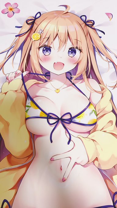 抱き枕色校正だよ～～～🌼 