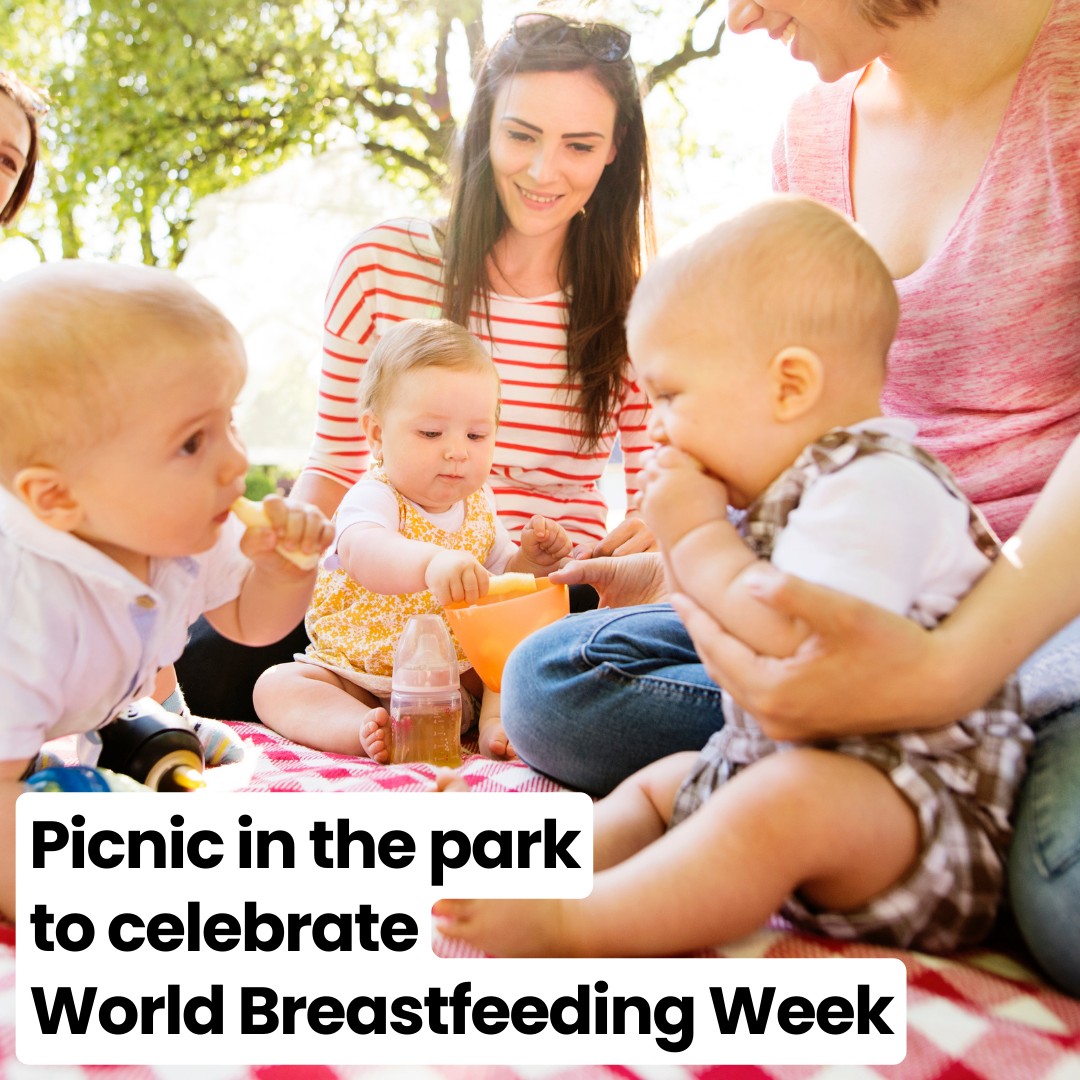 🤱 Next week is #WorldBreastfeedingWeek and the Best Start North Tyneside team has organised a Summer Picnic in the Park to celebrate.

Wednesday 2 August
1pm
Richardson Dees Park

Meet at the bandstand, bring a blanket and some food.

Don't worry if it rains, there is a plan B!