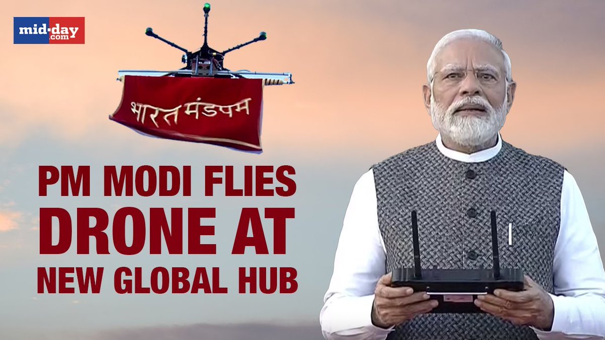 mid_day's tweet photo. #MiddayNews |

Delhi: PM Modi Inaugurates ITPO Complex At Pragati Maidan By Flying A Drone

Watch Full video on: https://t.co/hq47eNjfzW 

#PMModi #NarendraModi #Modi #BJP #Delhi #ITPOComplex #NewsUpdates https://t.co/QZeuRslXaD