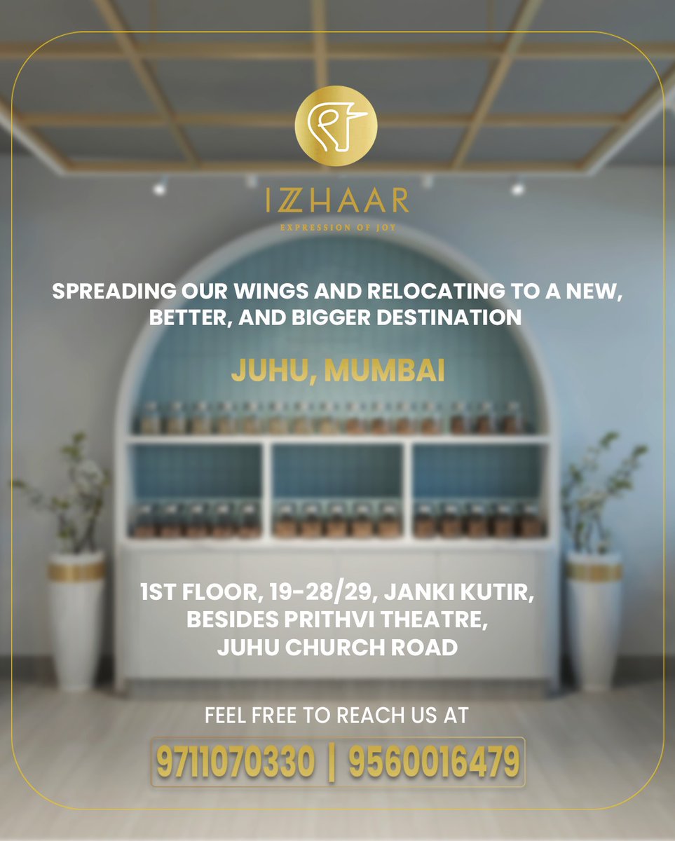 _Izzhaar's tweet image. Give new wings to your gifting experience with Izzhaar's new Studio in Mumbai!  Explore the mélange collection of bespoke artworks!
.
.
#izzhaar #newstudio #newstudioalert #juhu #juhumumbai #juhu #izzhaarmumbai