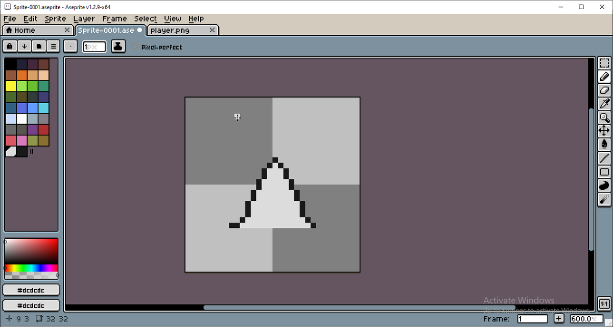 0m0g1's tweet image. Making a simple spike obstacle for the game with aseprite
#softwaredevelopment #softwareengeneering #coding #programming #gamedevelopment #HTML #CSS #javascript #python #godot