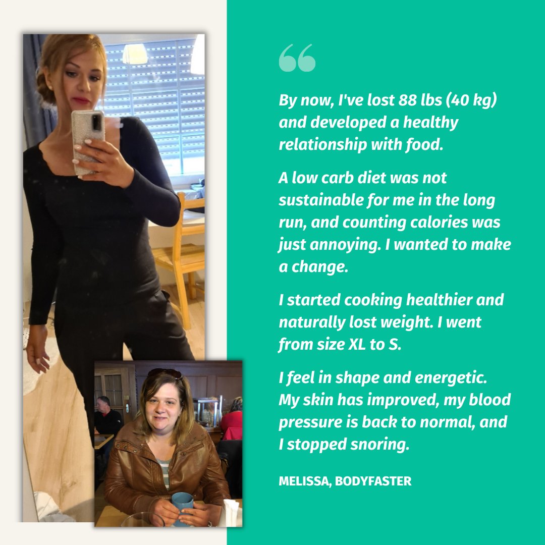 bodyfastapp's tweet image. 🌟 Meet Melissa, a true inspiration!

Her journey with #BodyFast has been nothing short of amazing 🚀

In just 3 weeks, she embraced #IntermittentFasting like a pro, leading her to the transformative decision of making it a permanent part of her #Lifestyle 🌈

#SuccessStory