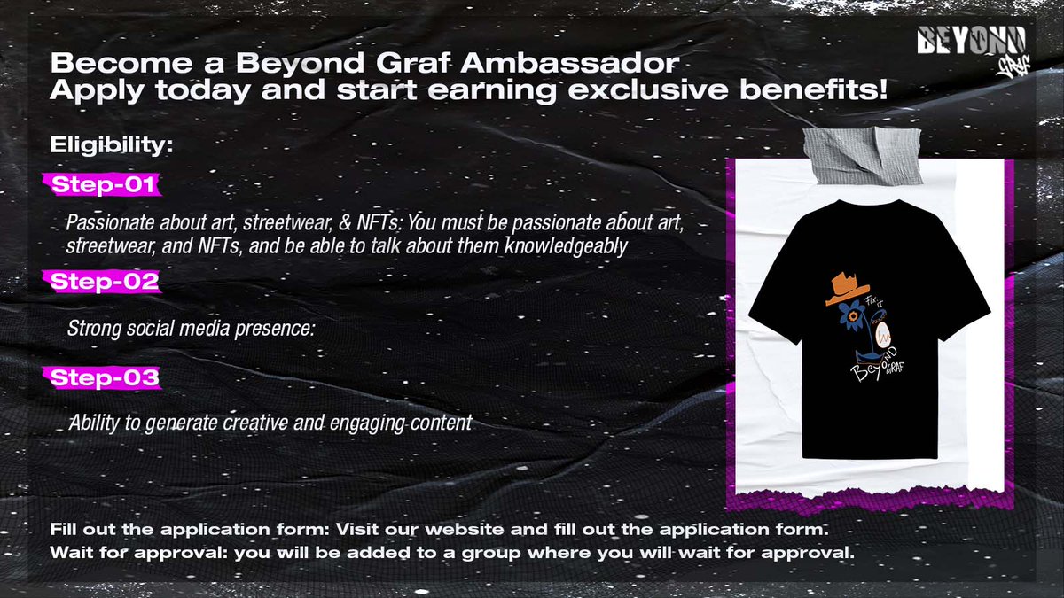 Beyond Graf | Exclusive NFT Streetwear tweet media