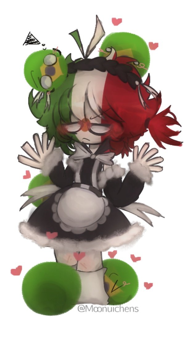 Moonuichens's tweet photo. México maid y 5 brasil
#coyntryhumans #countryballs #mexico #brasil #brazil #maid #ship #cute #nsfwaccount #moonui #moonuichens https://t.co/00WVUcWBgv