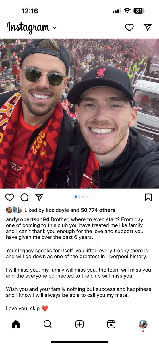 TheAnfieldWrap's tweet photo. Andy Robbo’s message to Jordan Henderson 🗣️ https://t.co/Ubamw8ljJh