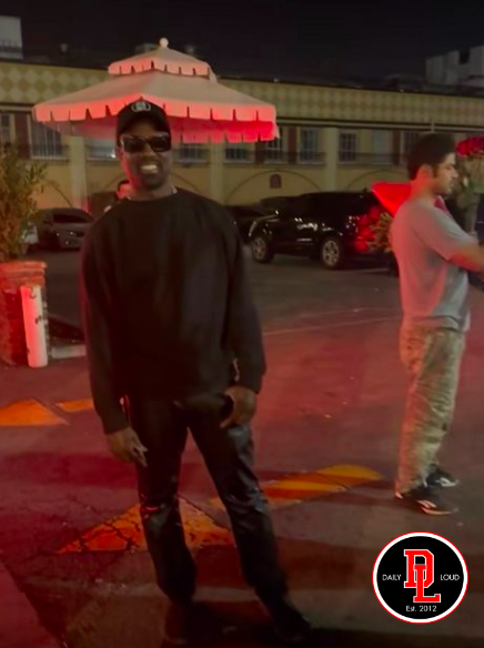 DailyLoud's tweet photo. There has been a Kanye West imposter showing up to events in Los Angeles https://t.co/SzD8q9z3jj