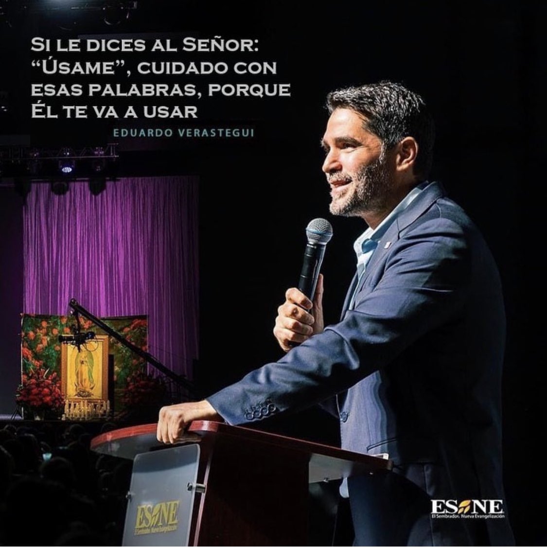 fernandoBiblia's tweet photo. «Si le dices al Señor: “úsame”, cuidado con esas palabras, porque te va a usar.» @EVerastegui https://t.co/6icGFKhrJM