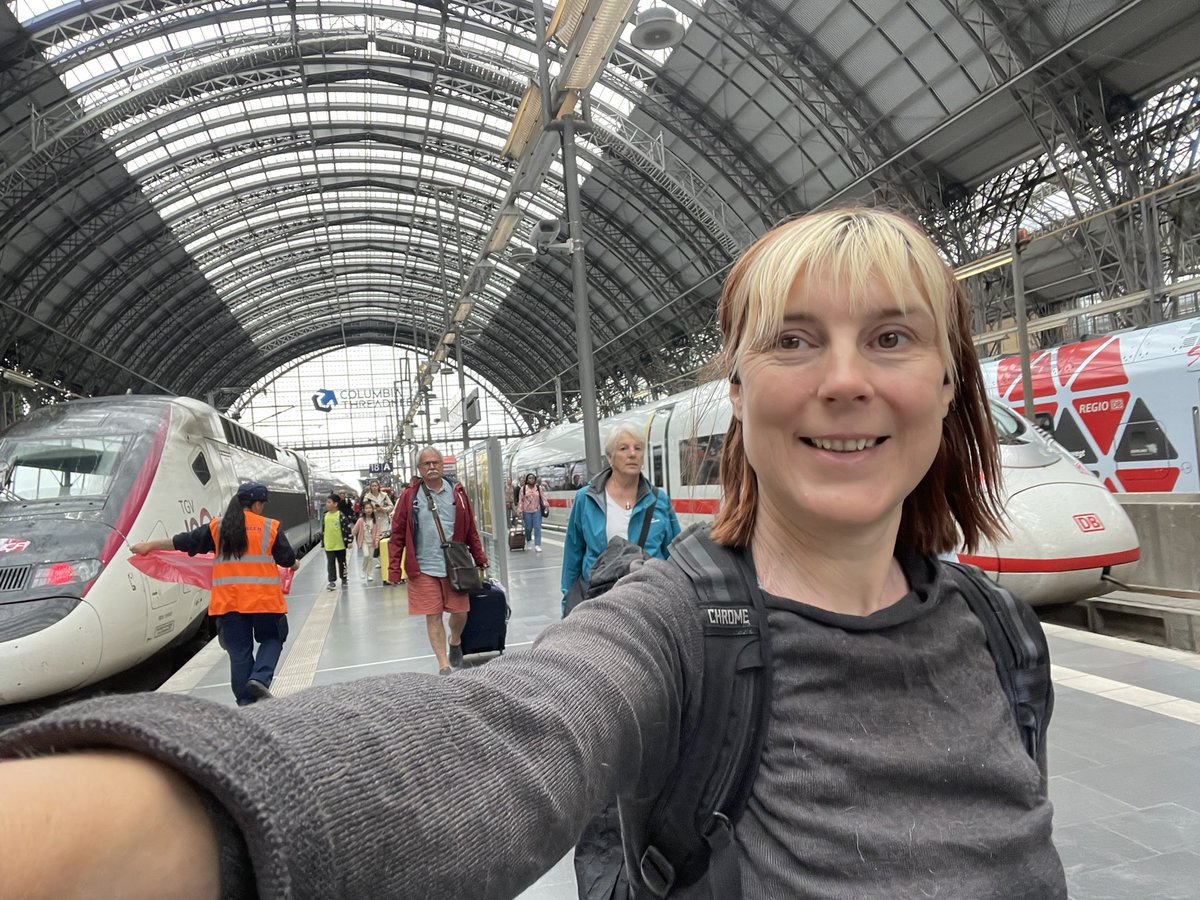 Beate Kubitz (@beatekubitz) on Twitter photo Bye bye <a href="/SNCFVoyageurs/">SNCF Voyageurs</a> TGV. Hello <a href="/DB_Presse/">Deutsche Bahn AG</a>⦠rapid change in Frankfurt but Erfurt beckons! Bye bye <a href="/SNCFVoyageurs/">SNCF Voyageurs</a> TGV. Hello <a href="/DB_Presse/">Deutsche Bahn AG</a>⦠rapid change in Frankfurt but Erfurt beckons!