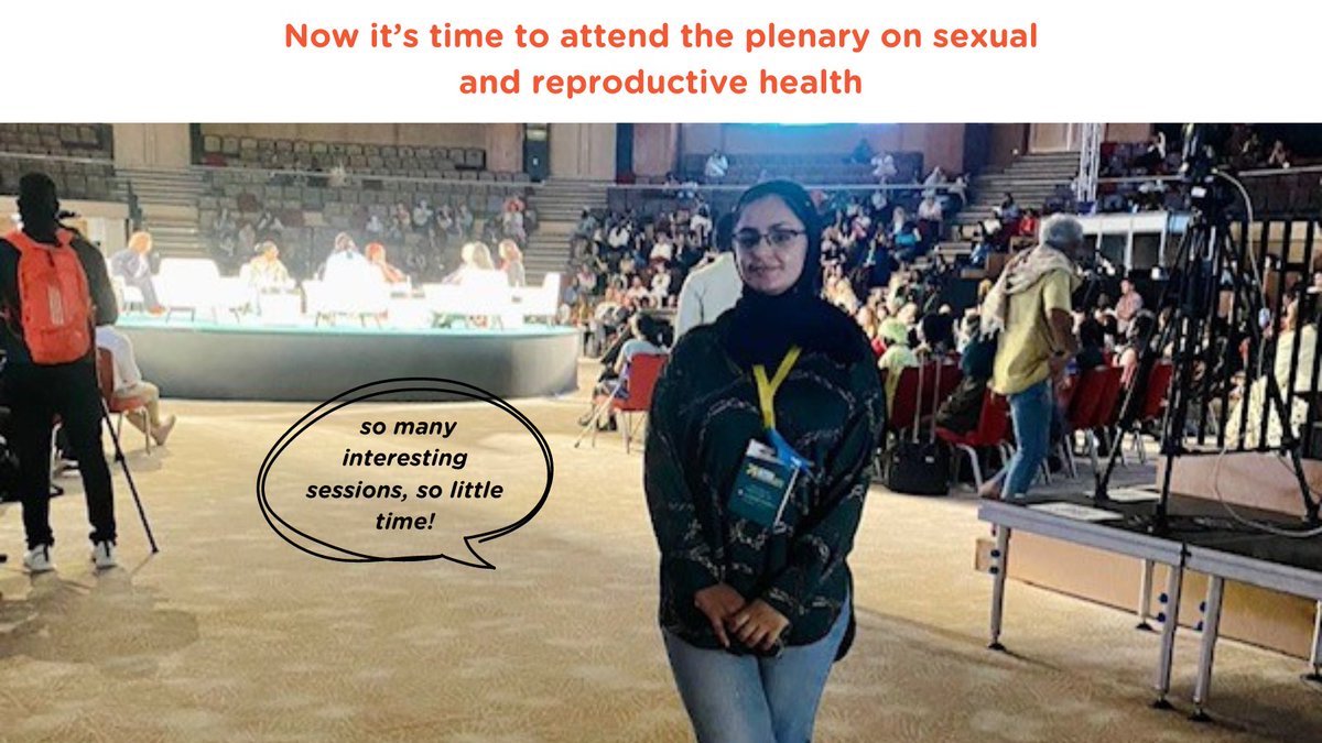 "After my safeguarding shift, I opened my official Women Deliver Conference app and had the tough job of selecting which session to attend. There are so many interesting titles, it can be a bit overwhelming!"