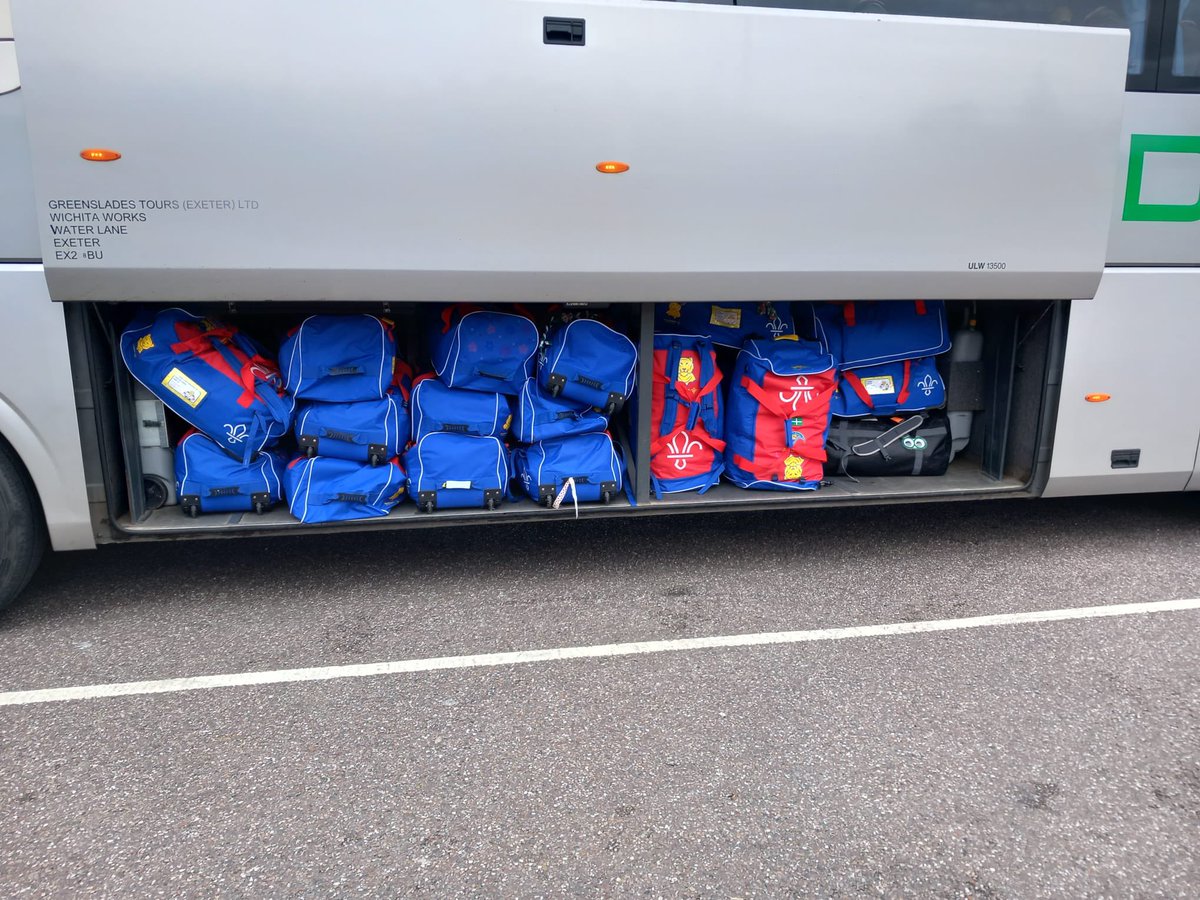 1stlymvalley's tweet photo. 🇰🇷 Good Luck Josh and Thea as you join Unit 77 and the rest of the @UKContingent heading to the World Scout Jamboree in South Korea!
👀 Can you spot Josh and Thea’s bags…? We’ll give you a clue, they’re red and blue! 😅
#DrawYourDream #scouts #wsj2023 #DevonScouts https://t.co/zcwrY498pd