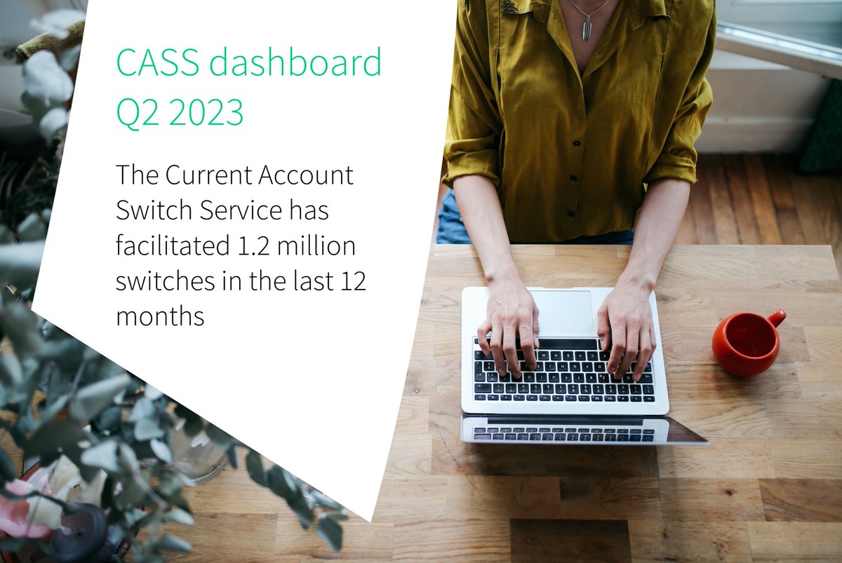 WeArePayUK's tweet photo. The @CurrentAcSwitch saw a 76% rise in #switching numbers between April and June 2023, compared to the same period last year – highlighting the spike in consumer interest to find a #bankaccount that best suits their needs https://t.co/vt91Vr9Rso