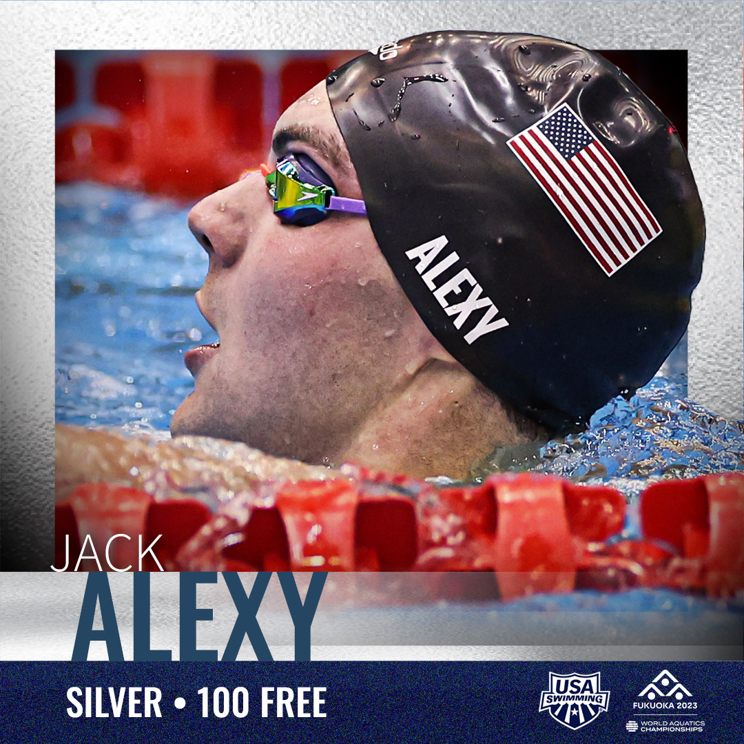 IF YOU HAVE A LANE YOU HAVE A CHANCE 😤💪

Jack Alexy grabs silver in 47.31 from LANE EIGHT.

#AQUAFukuoka23