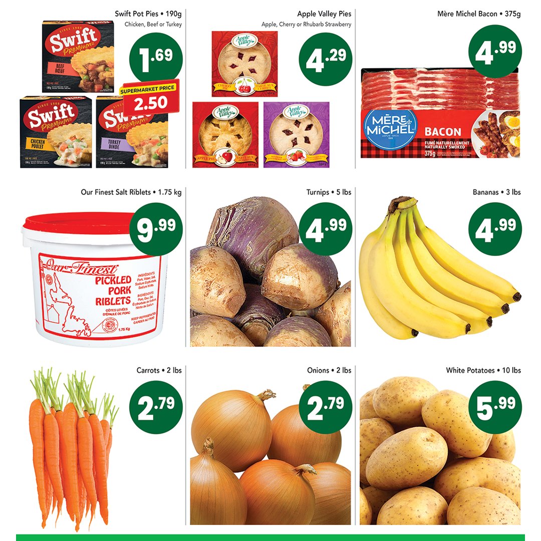 Its flyer time once again!!

Check out our Grocery Flyer and see what deals we have in store for you this week!!