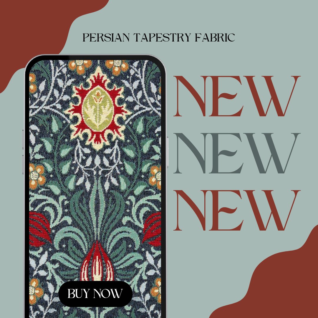 ⭐️NEW NEW NEW⭐️

We have been waiting for this Tapestry Fabric to arrive for a few weeks, it has definitely been worth it. How beautiful is this design 😍

calicolaine.co.uk/persian-tapest…

#dressmaking #wirral #fabrics #dressmaker #creativity #calicolaine #tapestry #furnishing