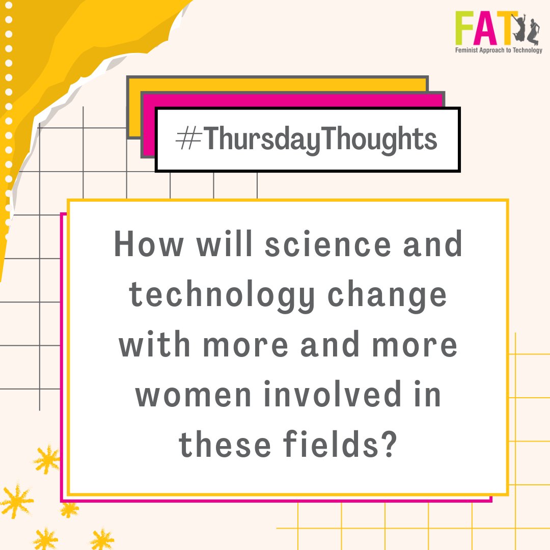 We'd love to know your thoughts!

#WomenInSTEM #OpenScience #ThursdayThoughts