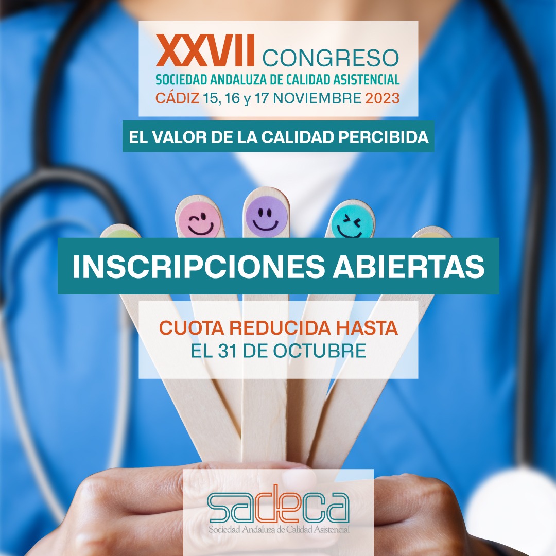 Sadeca - Sociedad Andaluza de Calidad Asistencial tweet media