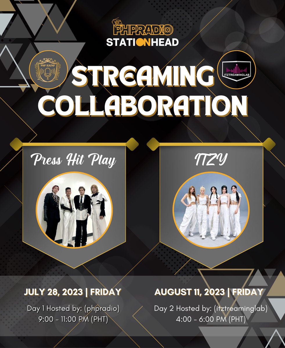 Ready your Forever Young hearts, Pearls, because now is the time to be Not Shy!✨

Join us and <a href="/ITZTREAMINGLAB/">📻 ITZY STATIONHEAD 24/7 ON-AIR</a> tomorrow from 9PM-11PM PHT for our PHP x ITZY's music streaming party on <a href="/STATIONHEAD/">STATIONHEAD</a>! 🎶

#PearlsxMIDZYsStreamCollab
#Press_Hit_Play ⁦#ITZY
<a href="/PressHitPlay/">Press Hit Play Official</a> <a href="/ITZYofficial/">ITZY</a>