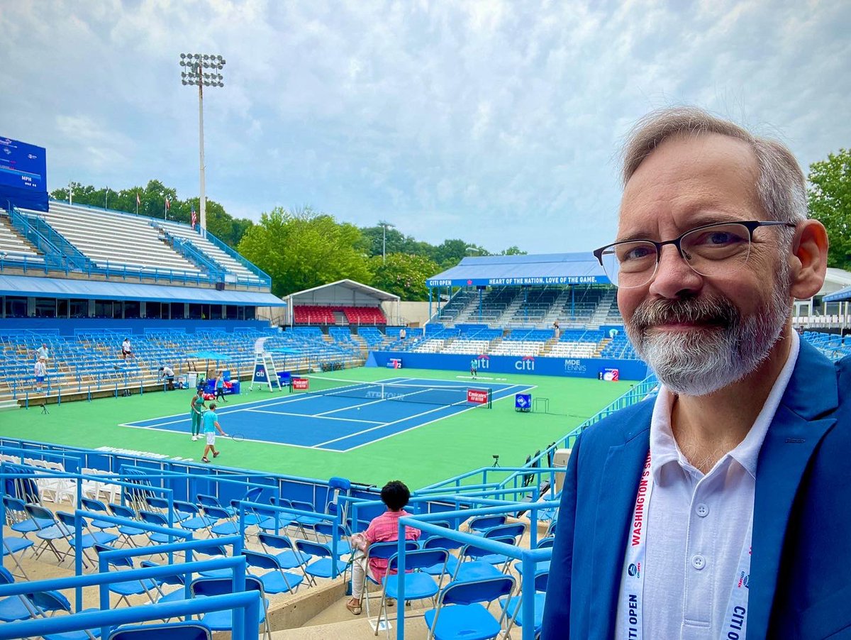 Starting tomorrow! The #CitiOpen begins with a draw ceremony at Rock Creek Park in DC! I’m honored to be returning as PA Announcer for this amazing ATP 500 Men and Women’s Tennis Tournament! Don’t miss this Epic @mubadalacitidc Event! mubadalacitidcopen.com/en/