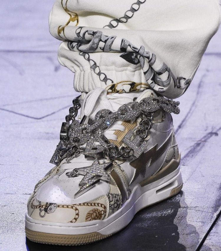 Iced Out BAPE STA from the Recent BAPE HEADS Show