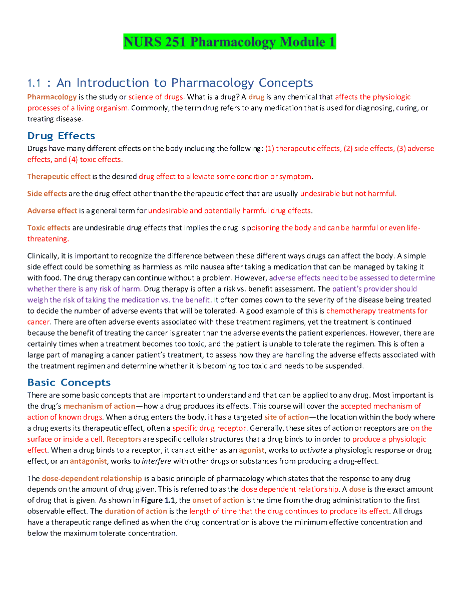 waanpeace32's tweet image. NURS 251 Pharmacology Module 1- Portage Learning
#nurse #pharmacology #Module1 #fliwy 
fliwy.com/item/360791/nu…