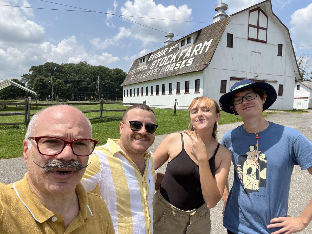 DWSchoner's tweet photo. Amazing day‼️
Amazing locations‼️
Amazing story concept being produced‼️
It was a wonderful #CreativelySane day spent w/ Rolando Hernandez, Brianna Janoczkin & Rick Cook location scouting in @janicekovach #FilmHunterdon County.
More production work coming to #NJFilm. 🎥🎬 https://t.co/4IL86nD5xn