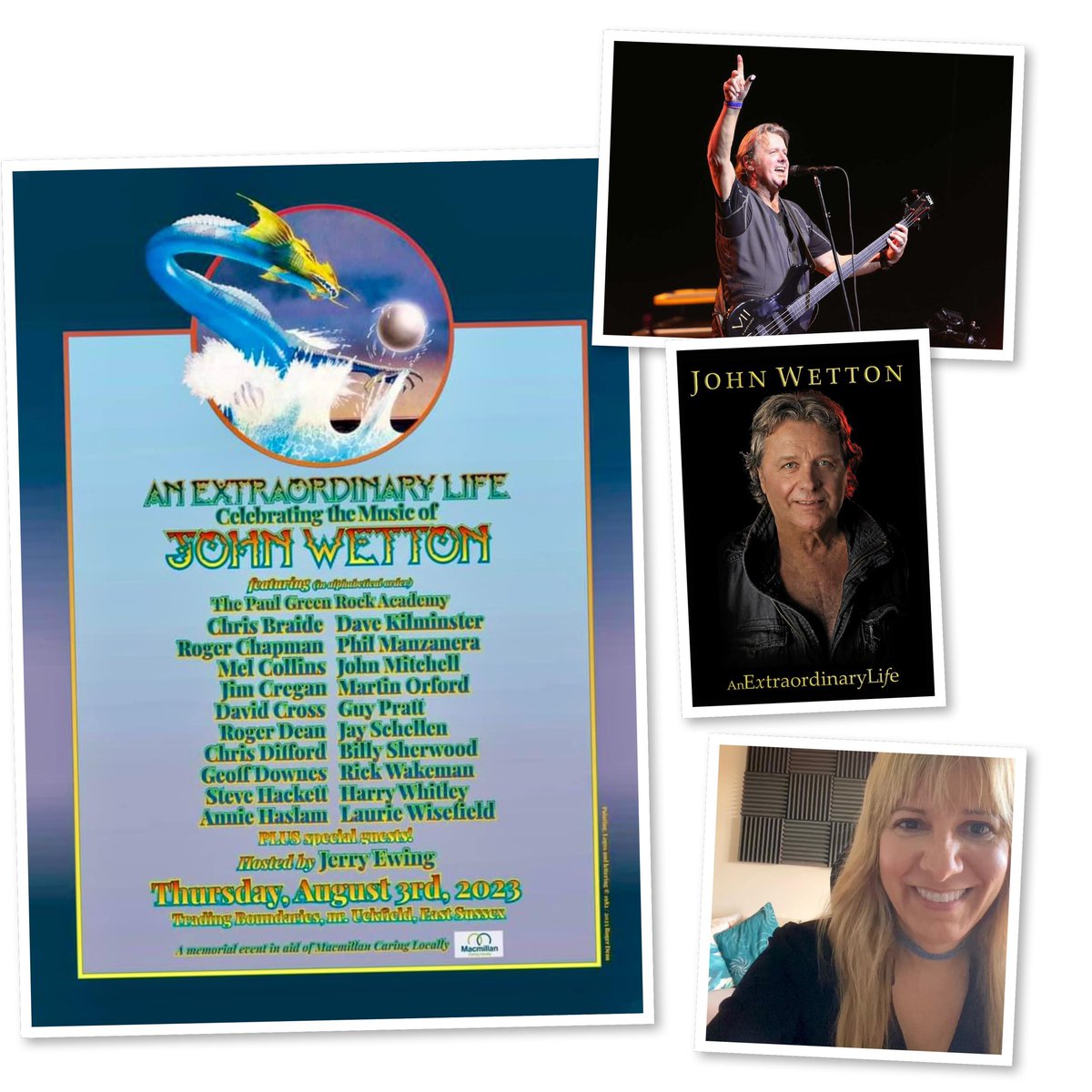 unchainedwcrfm's tweet photo. My special guest on the #ProgRockFiles show tonight from 10pm is #LisaWetton we’ll be chatting about the recent @officialjwetton book and upcoming memorial concert at @tradingbo next week @QEDGManagement @MusicSpiritof @1018wcrfm @ProgMagazineUK https://t.co/uw59MnrYdp
