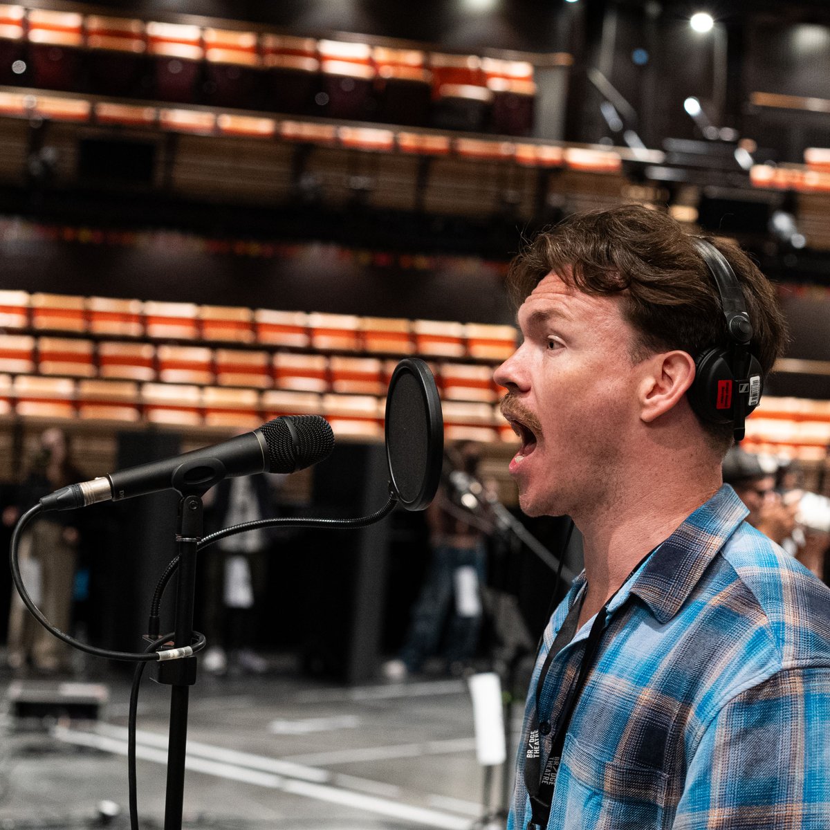 It was awesome to get the chance to meet <a href="/MichaelJMoritz/">Michael J Moritz Jr</a>, while he recorded the cast album for #Guys&amp;Dolls at The Bridge Theatre 😎 DPA D:Factos sounding on point 👌 Can't wait to hear the finished article!