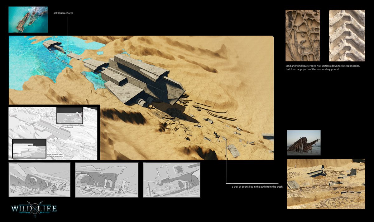 Heuvel_Michiel's tweet photo. Concept art for the 'Wild Life' project - now on Patreon!

#conceptart #gamedevelopment #gamedev #photoshop #blender https://t.co/9XUx8KZ2dN