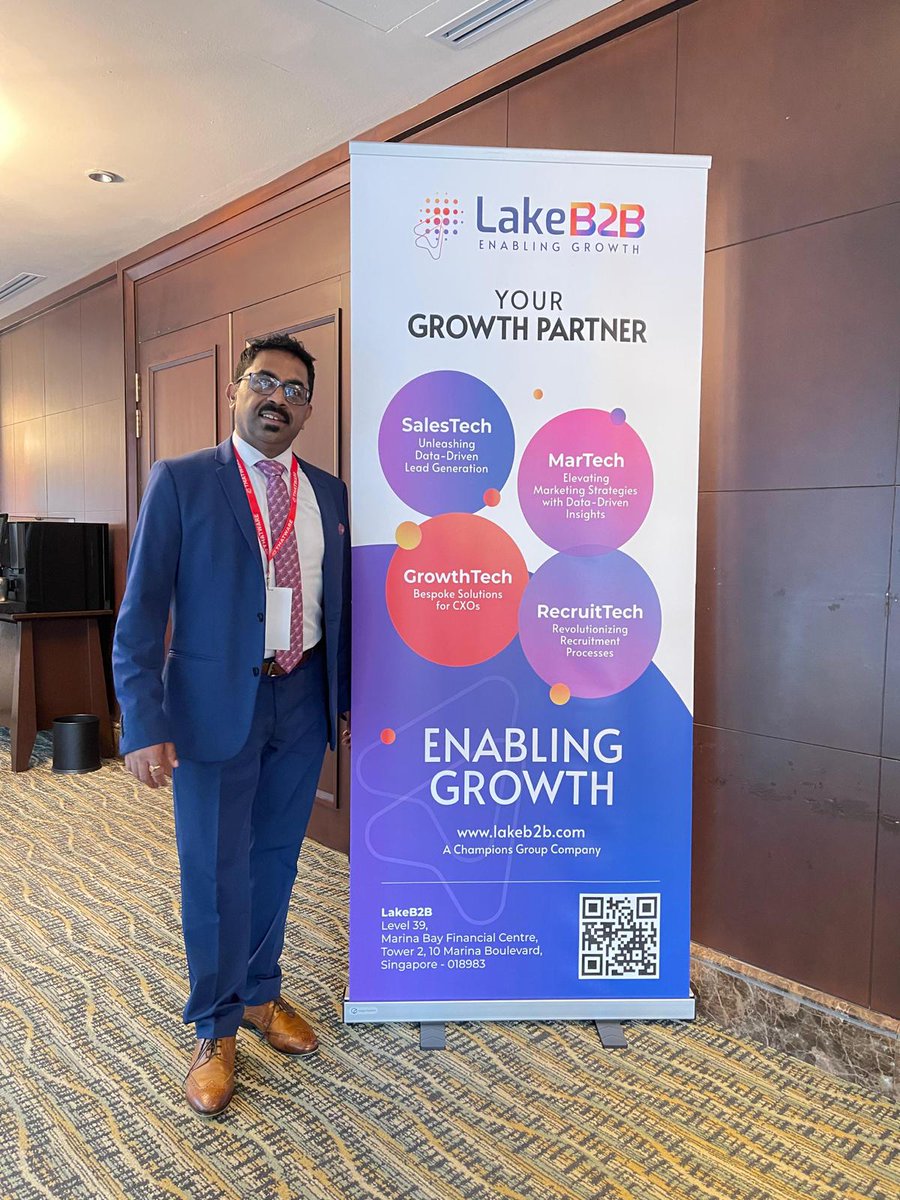 champions_group's tweet image. 🌟 Mukundan AP, EVP at Champions Group, delivered an exceptional talk at #MADTechSummit in Singapore! 🎤 Insightful views on Marketing &amp;amp; Advertising Technology. 🚀 Proud of our esteemed speaker! 🤝 #ChampionsGroup #Innovation #TechConference #SingaporeSummit #DigitalMarketing 📢