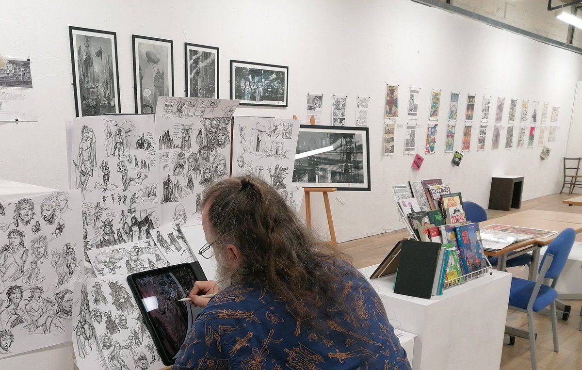 hesir's tweet photo. ...& a big thanks to all the creators who submitted/released their #comics work to be shown with us.
We're definitely hoping to do more #JustPaperAndInk #smallpress/#indiecomics events in the future, what those will be, & where exactly, well, that's still on the #drawing board. https://t.co/KQZvu7nQyj