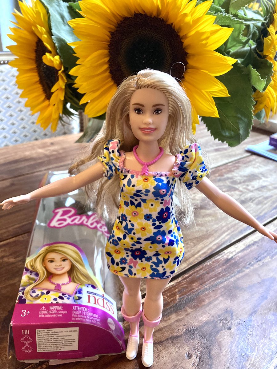 Downbarbie in da house ☀️🌈❤️ #Brandevoort #Down #Barbie