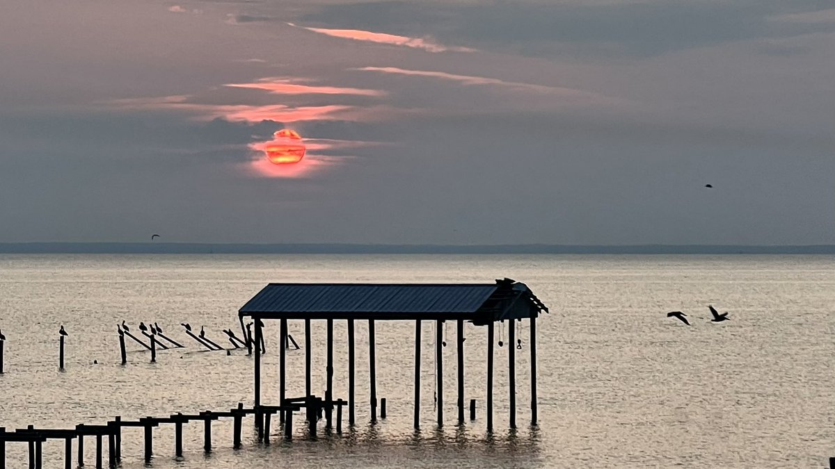 Lava Mobile Bay, Alabama #Sunrise #Photography #Clouds #Weather @spann @RealSaltLife @NWSMobile @mynbc15 @WKRGEd @michaelwhitewx @Kelly_WPMI @ThomasGeboyWX @PicPoet @MyRadarWX @ThePhotoHour @weatherchannel @StormHour @MobileBaykeeper @DauphinIslandSM @WeatherNation